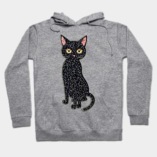 Crystal Black Cat Hoodie